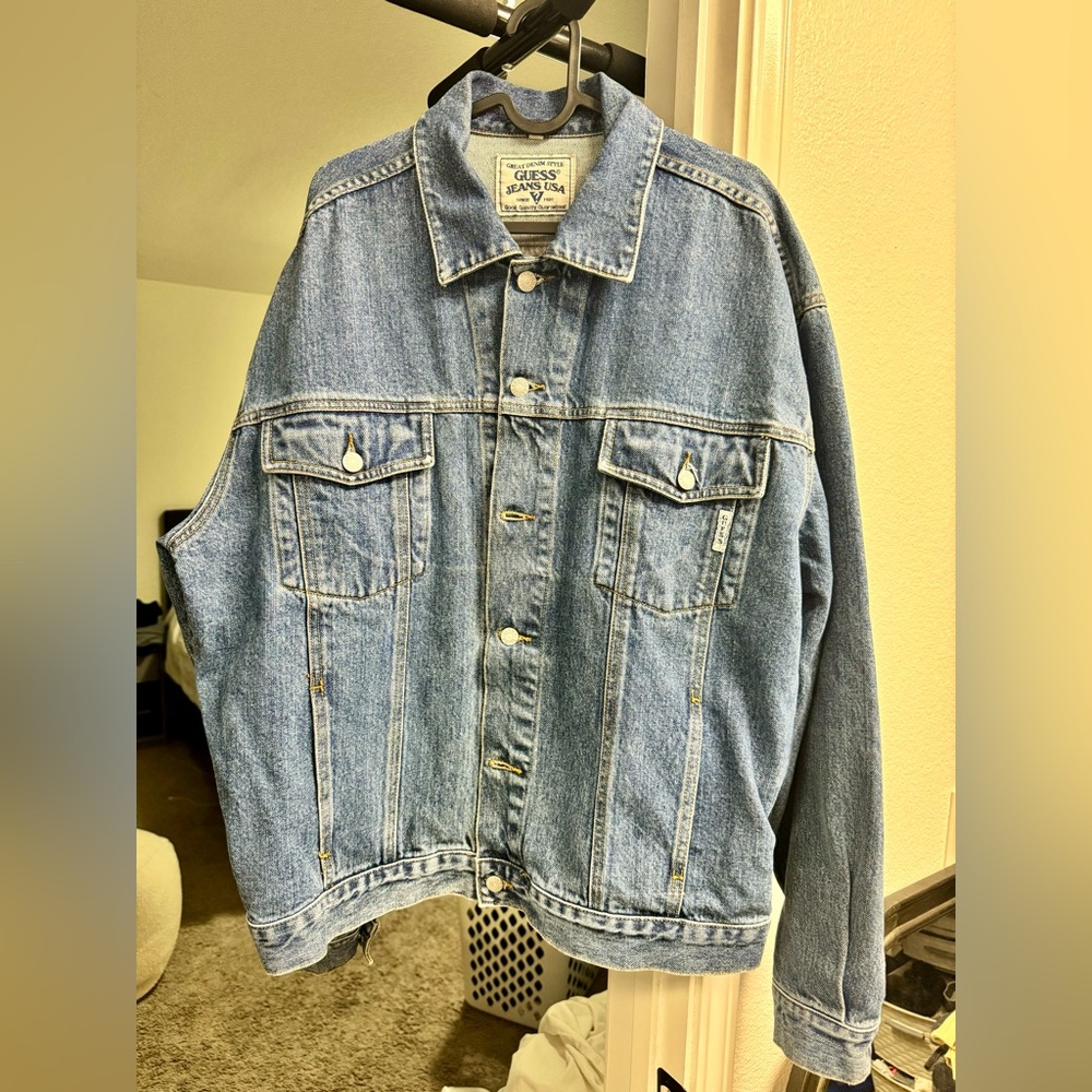 Vintage Guess Blue Denim Jacket